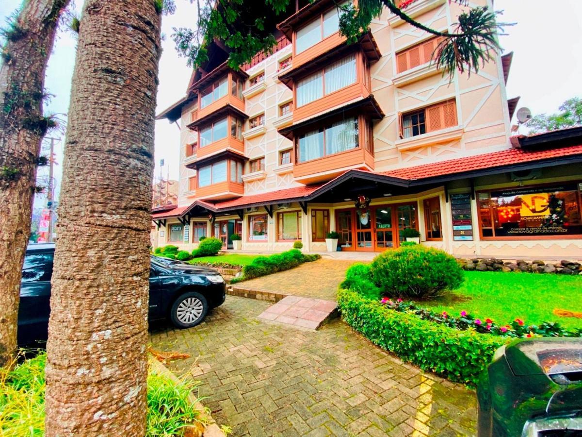 Cobertura Ao Lado Da Rua Torta - 07 Pessoas Apartment Gramado Bagian luar foto
